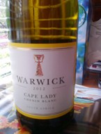 Warwick Cape Lady Chenin Blanc 2012
